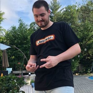 Justwoz "Black" T-Shirt